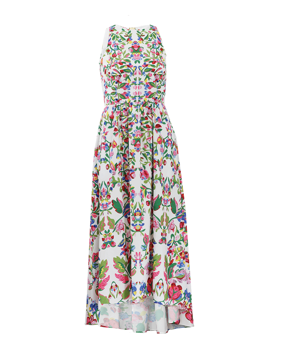 CYNTHIA STEFFE-Floral Print Maxi Dress-