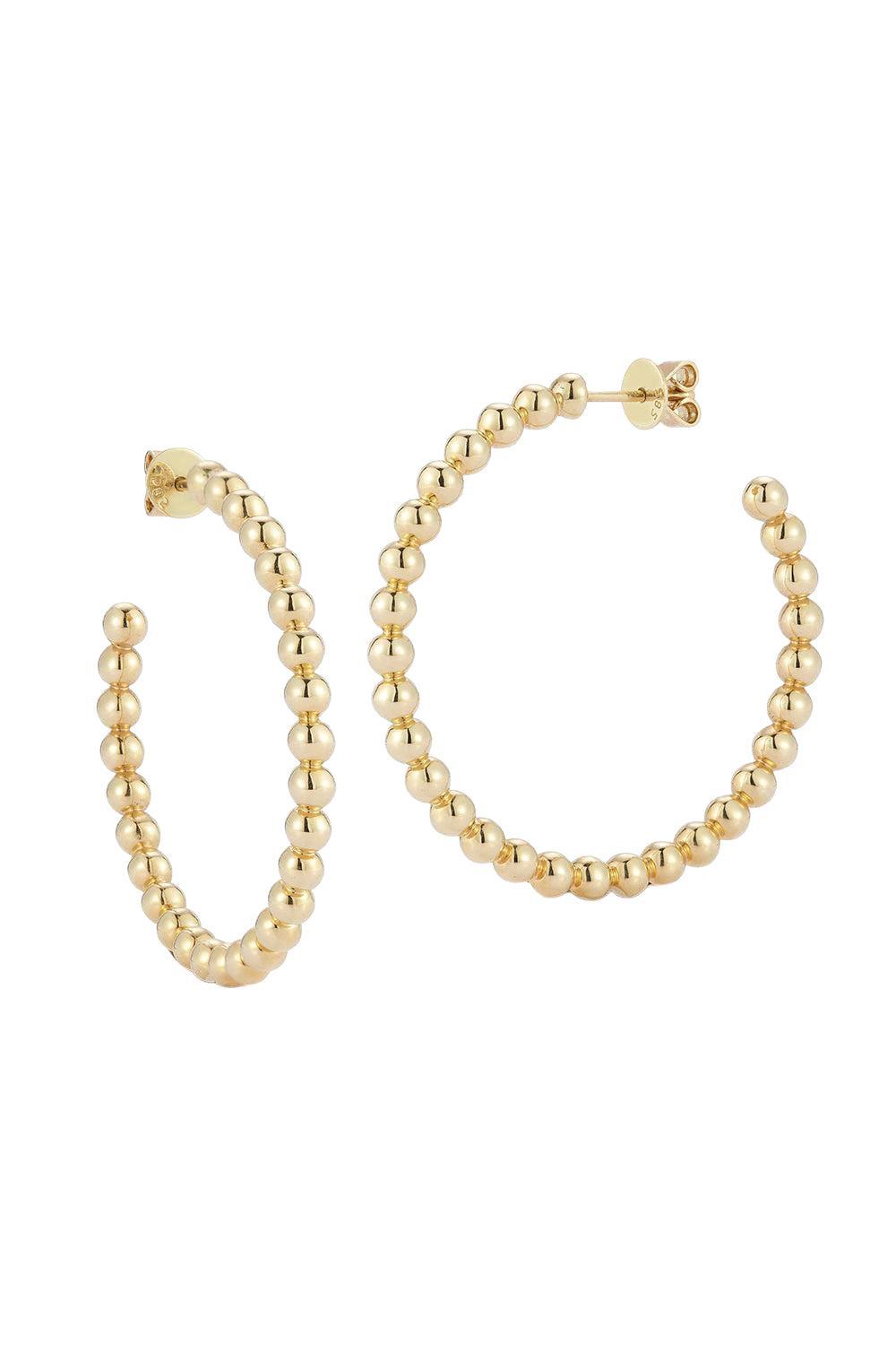 Large Poppy Rae Hoop Earrings