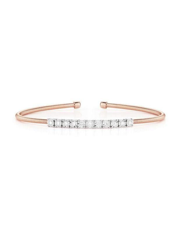 DANA REBECCA DESIGNS-Ava Bea Flex Cuff-ROSE GOLD