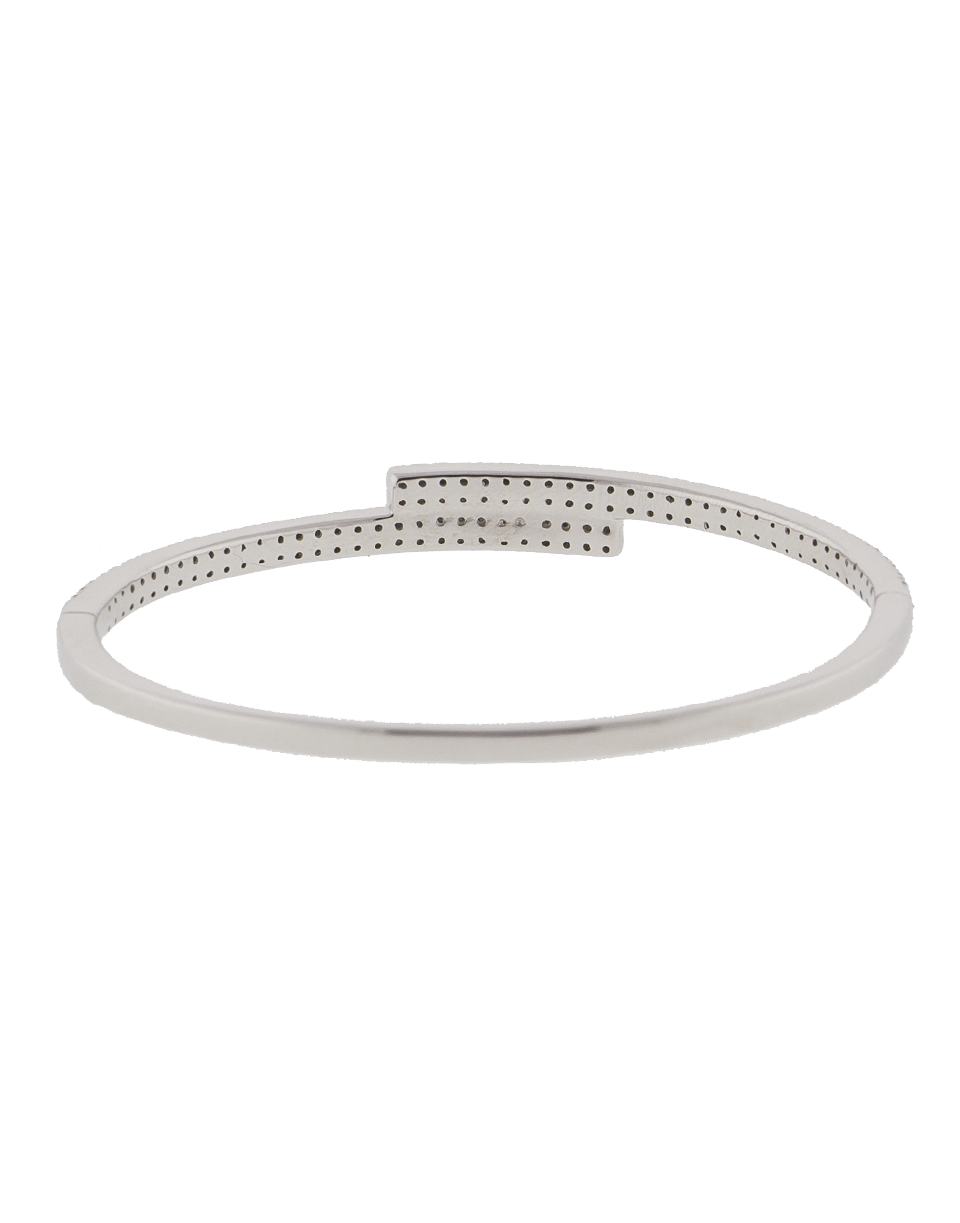 DANA REBECCA DESIGNS-Staggered Diamond Bangle-WHITE GOLD