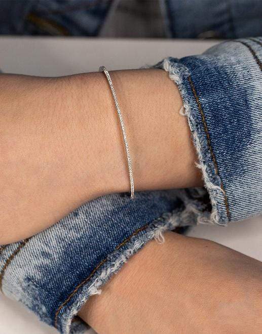DANA REBECCA DESIGNS-Sylvie Rose Pave Diamond Cuff-WHITE GOLD