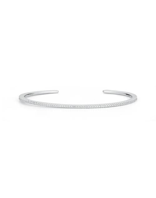 DANA REBECCA DESIGNS-Sylvie Rose Pave Diamond Cuff-WHITE GOLD