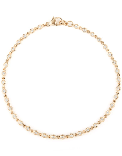 DANA REBECCA DESIGNS-Lulu Jack Single Row Bezel Bracelet-YELLOW GOLD