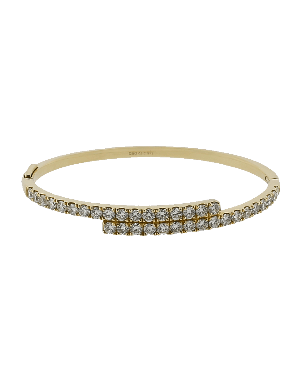 DANA REBECCA DESIGNS-Nikki Joy Diamond Cuff Bracelet-YELLOW GOLD