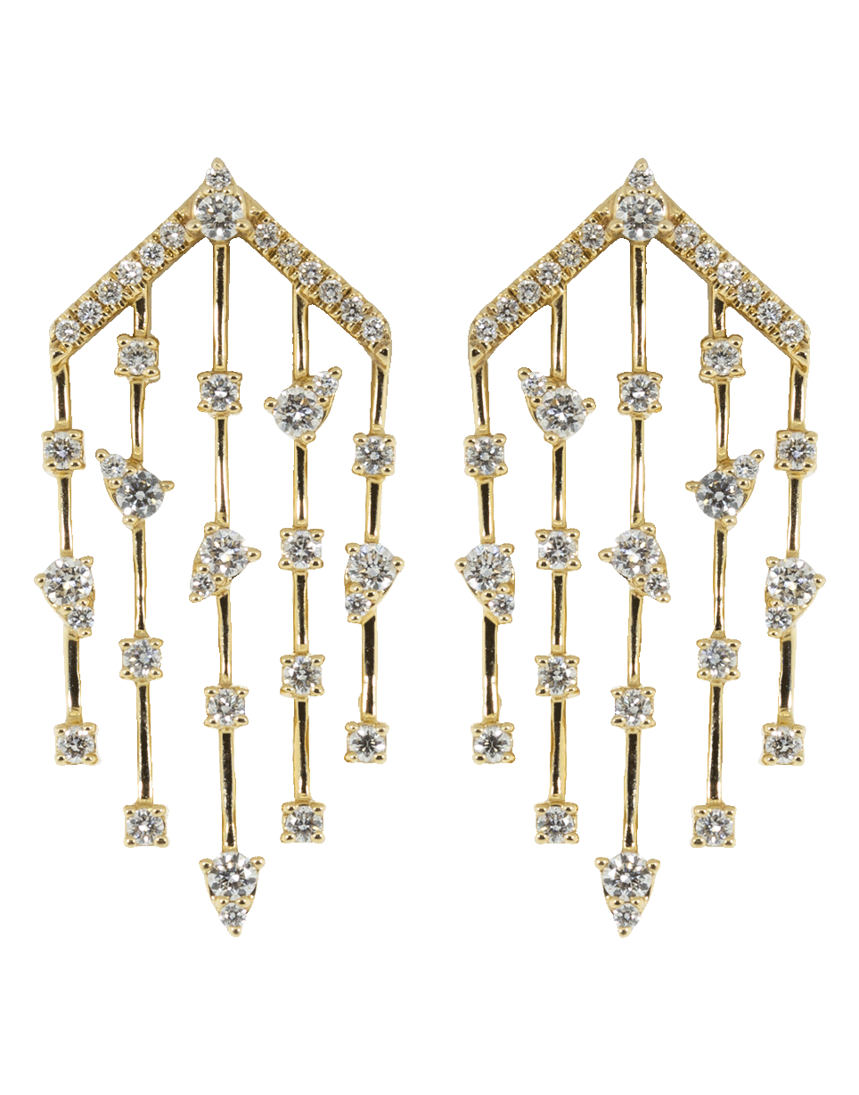 DANA REBECCA DESIGNS-Sophia Ryan Cascade Studs-YELLOW GOLD