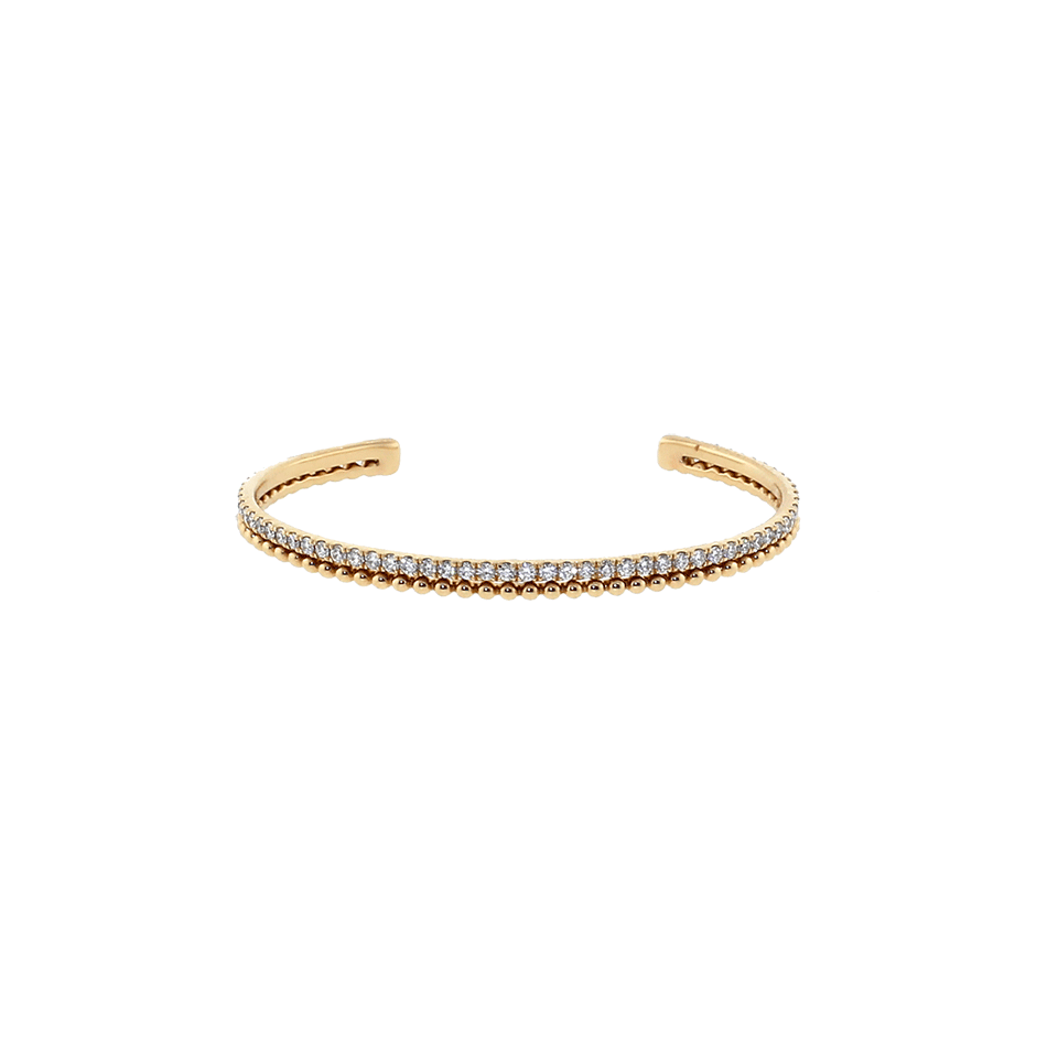 DANA REBECCA DESIGNS-Poppy Rae Diamond Pave Line Cuff-ROSE GOLD