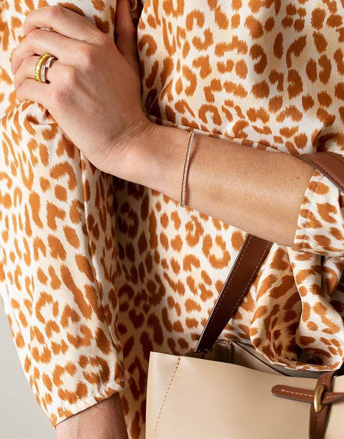 DANA REBECCA DESIGNS-Poppy Rae Diamond Pebble Cuff-ROSE GOLD