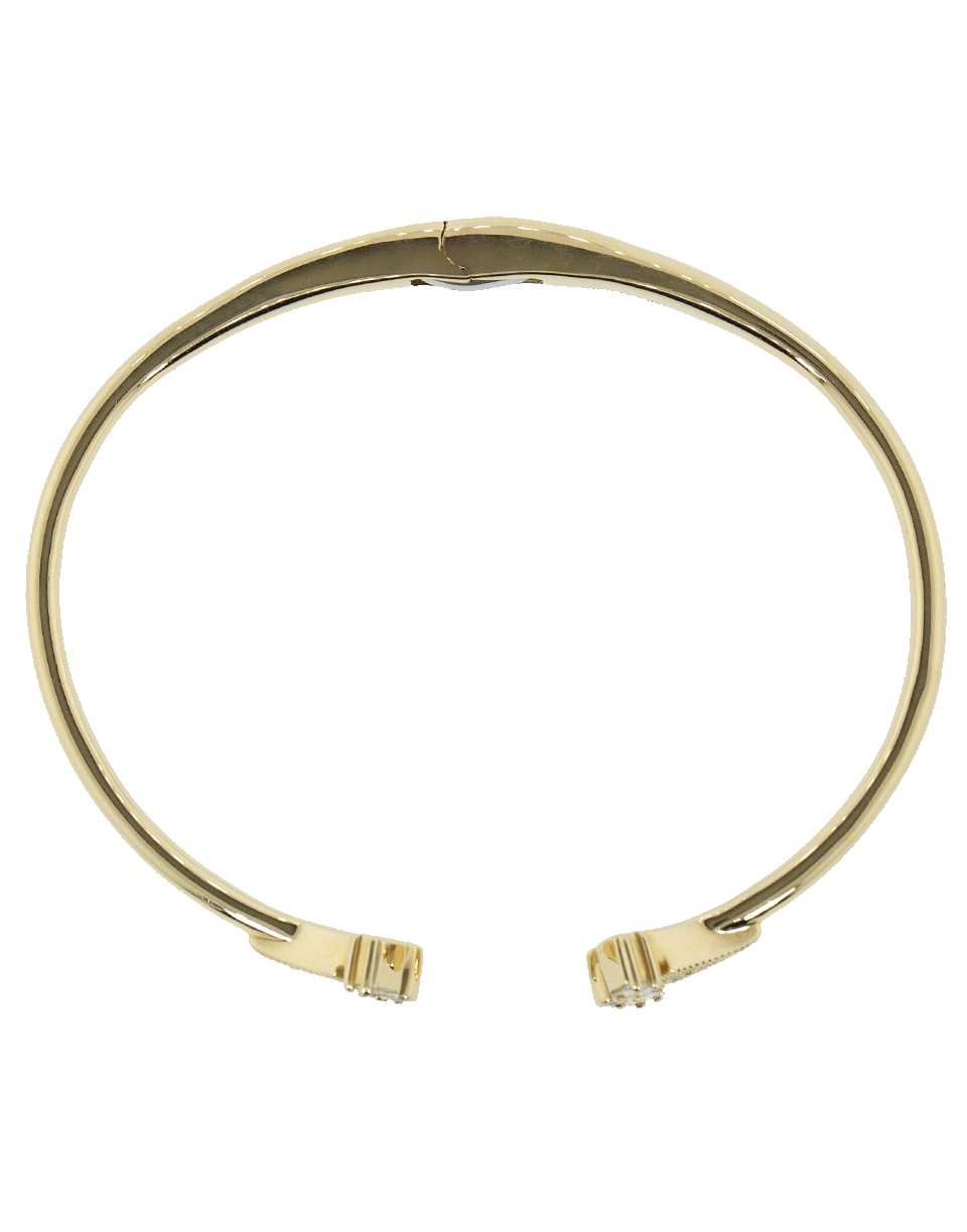 DANA REBECCA DESIGNS-Jennifer Yamina Diamond Flower Cuff-YELLOW GOLD