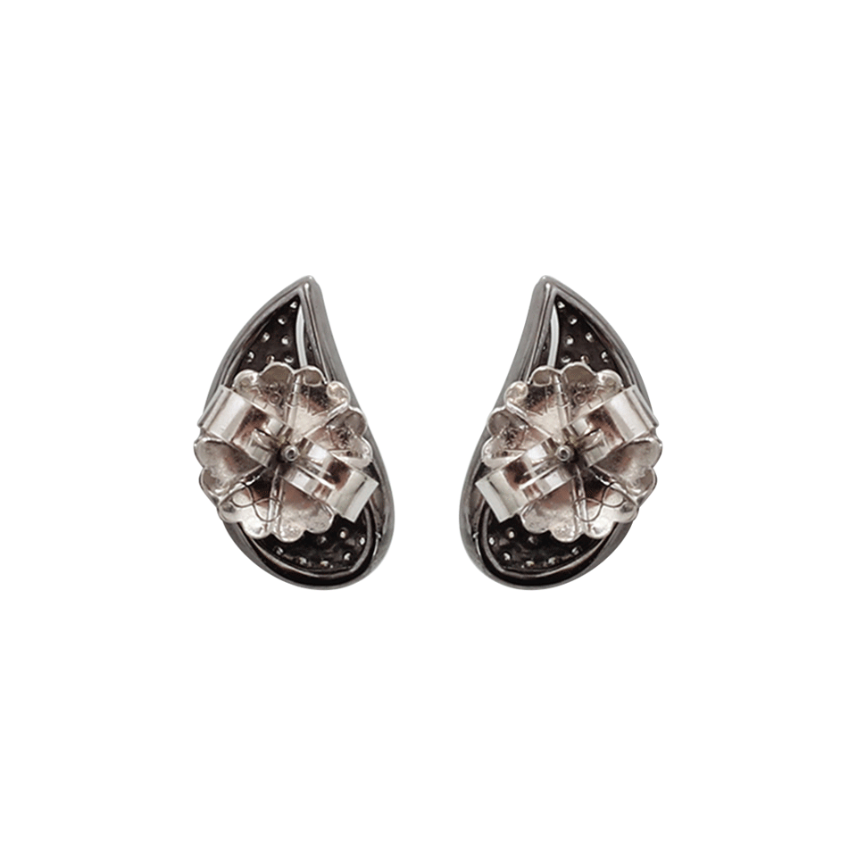 DANA REBECCA DESIGNS-Carly Beth Diamond Wing Studs-BLACK GOLD