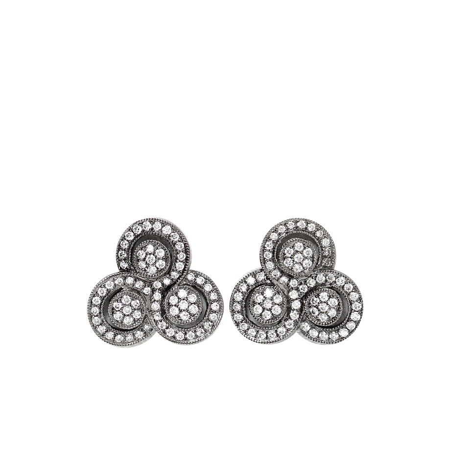 DANA REBECCA DESIGNS-Rachel Beth Diamond Earrings-BLACK GOLD