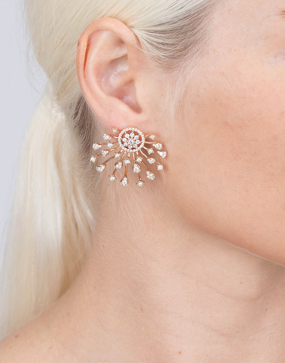 DANA REBECCA DESIGNS-Diamond Earrings-ROSE GOLD