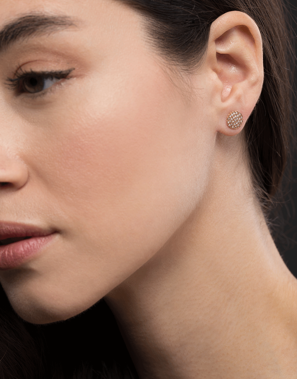 DANA REBECCA DESIGNS-Lauren Joy Diamond Studs-ROSE GOLD