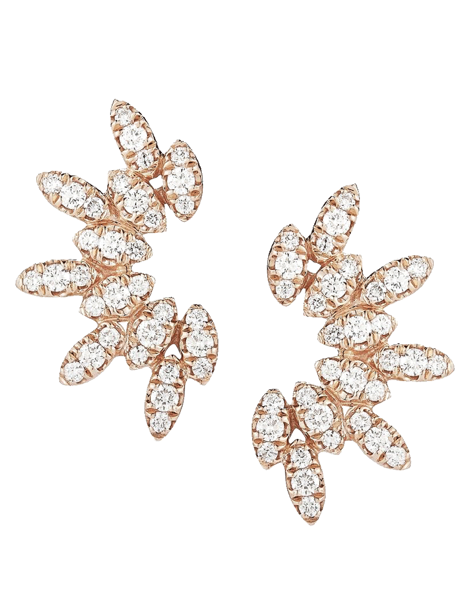 DANA REBECCA DESIGNS-Lori Paige Stud Earrings-ROSE GOLD