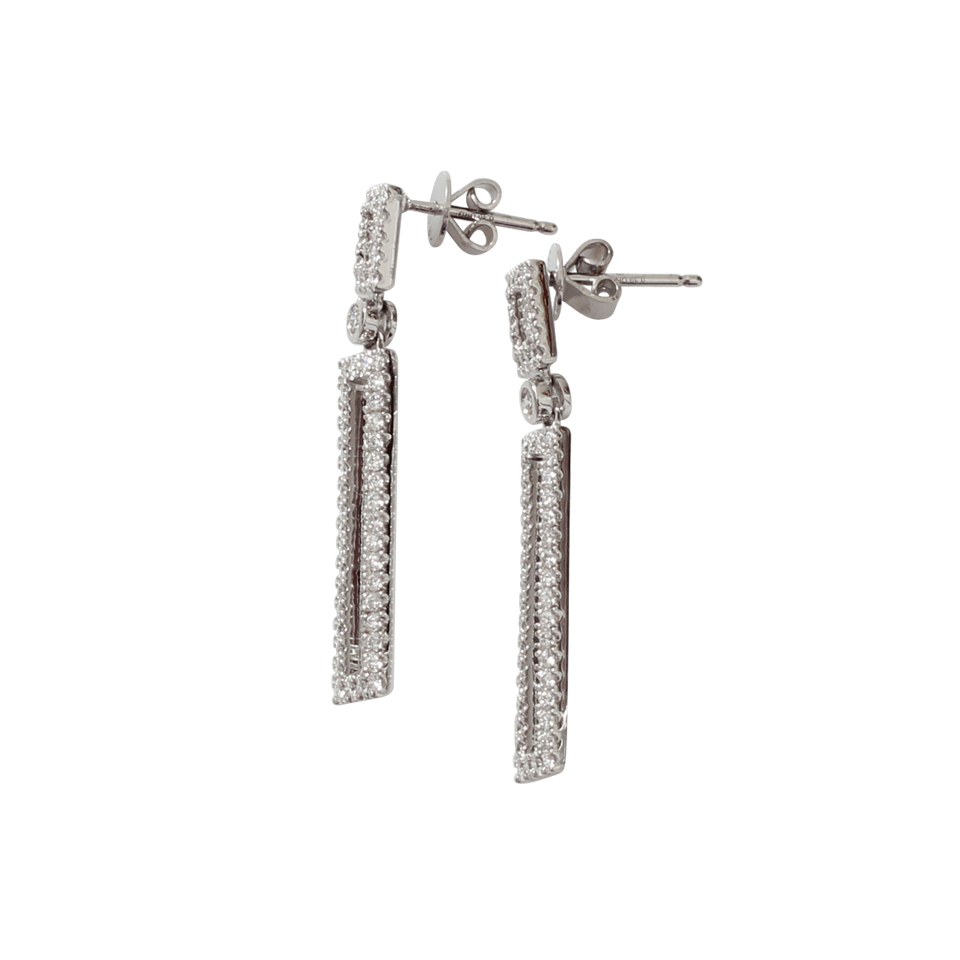 DANA REBECCA DESIGNS-Lori Page Earrings-WHITE GOLD