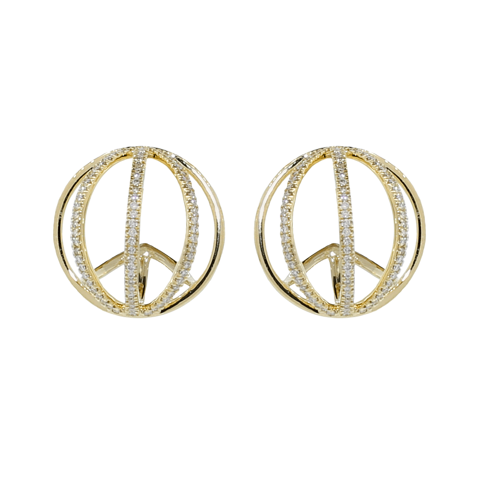 DANA REBECCA DESIGNS-Isla Rio Diamond Pave Earrings-YELLOW GOLD