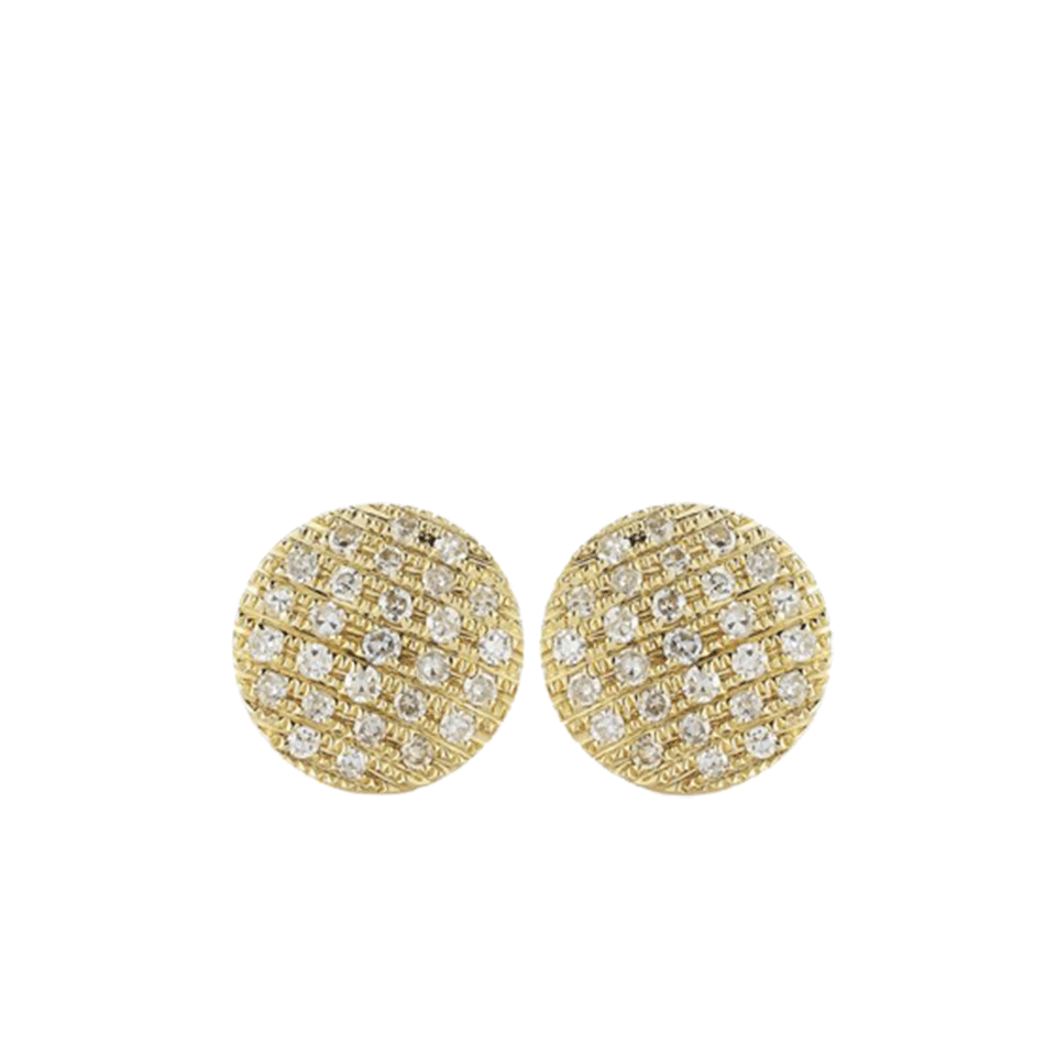 DANA REBECCA DESIGNS-Lauren Joy Medium Stud Earrings-YELLOW GOLD