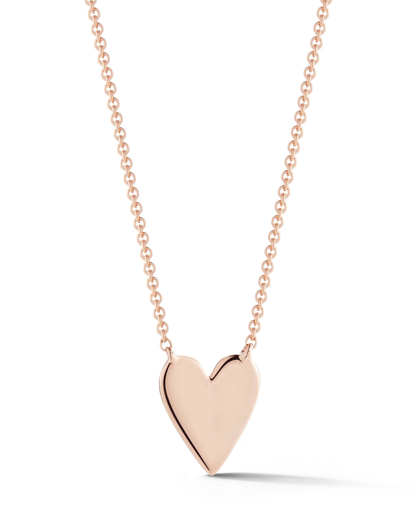 DANA REBECCA DESIGNS-Heart Necklace-ROSE GOLD