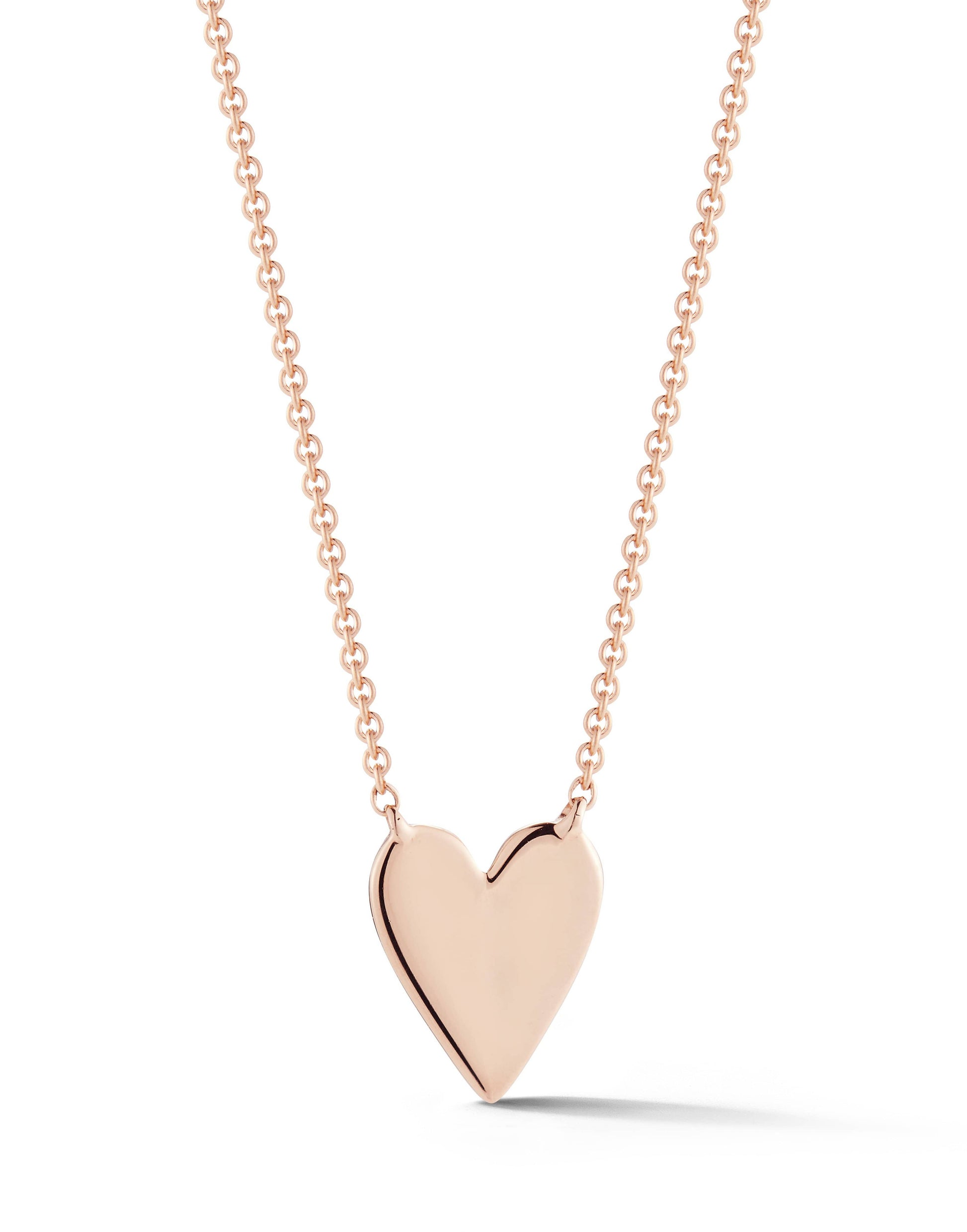DANA REBECCA DESIGNS-Heart Necklace-ROSE GOLD