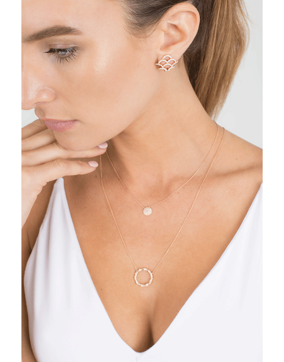 DANA REBECCA DESIGNS-Lauren Joy Medium Necklace-ROSE GOLD