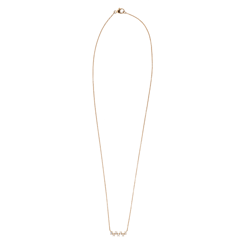 DANA REBECCA DESIGNS-Sadie Pearl Diamond Necklace-ROSE GOLD