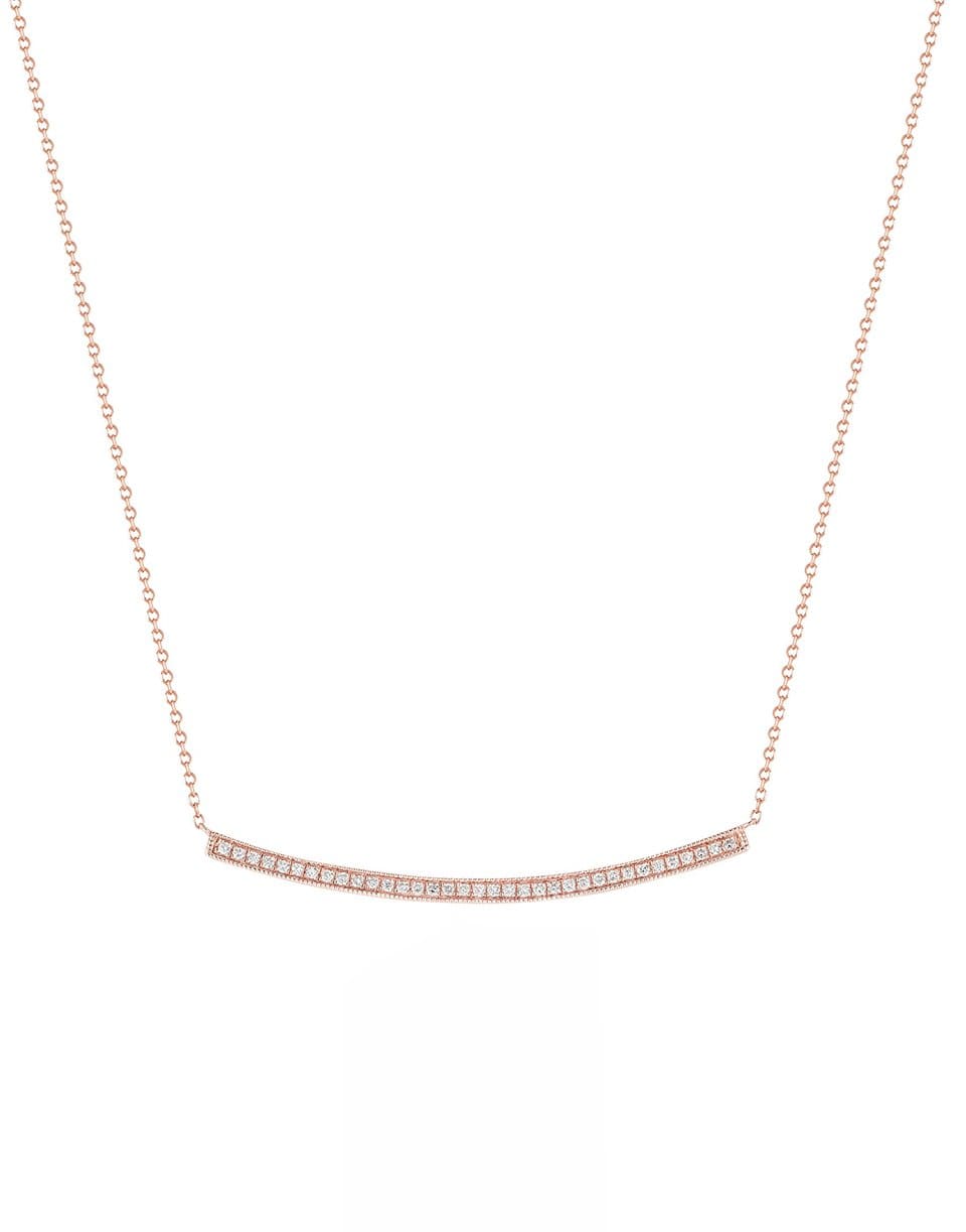 DANA REBECCA DESIGNS-Sylvie Rose Diamond Bar Rose Gold Necklace-ROSE GOLD