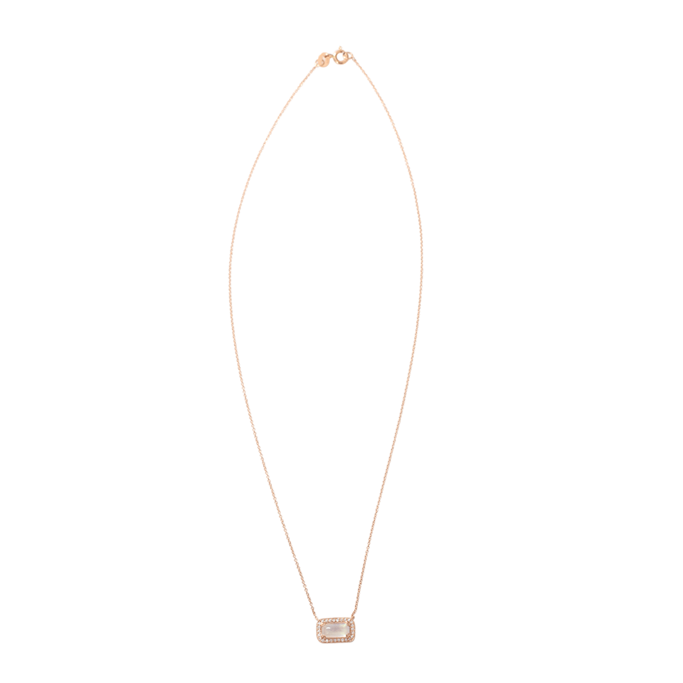 DANA REBECCA DESIGNS-Sylvie Rose Moonstone Necklace-ROSE GOLD