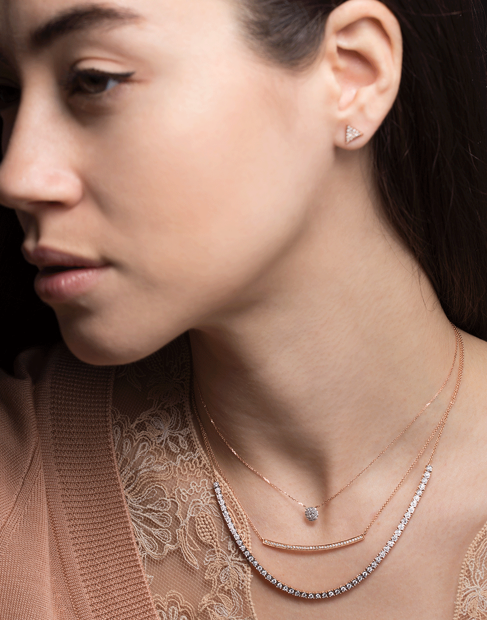 DANA REBECCA DESIGNS-Ava Bea Diamond Tennis Choker-WHITE GOLD