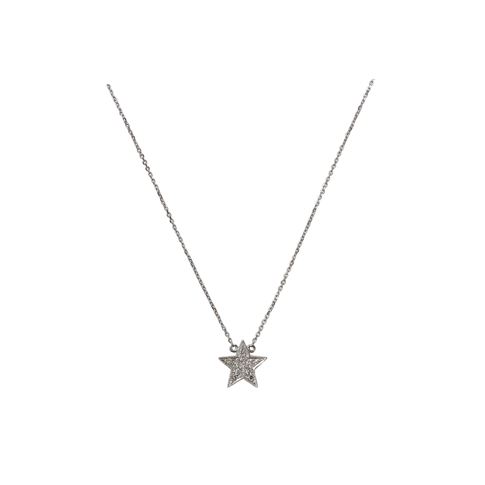 DANA REBECCA DESIGNS-Julianne Himiko Star Necklace-WHITE GOLD
