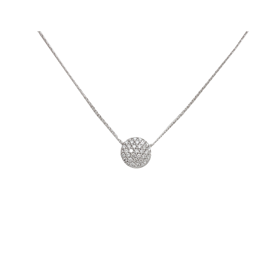 DANA REBECCA DESIGNS-Lauren Joy Diamond Necklace-WHITE GOLD
