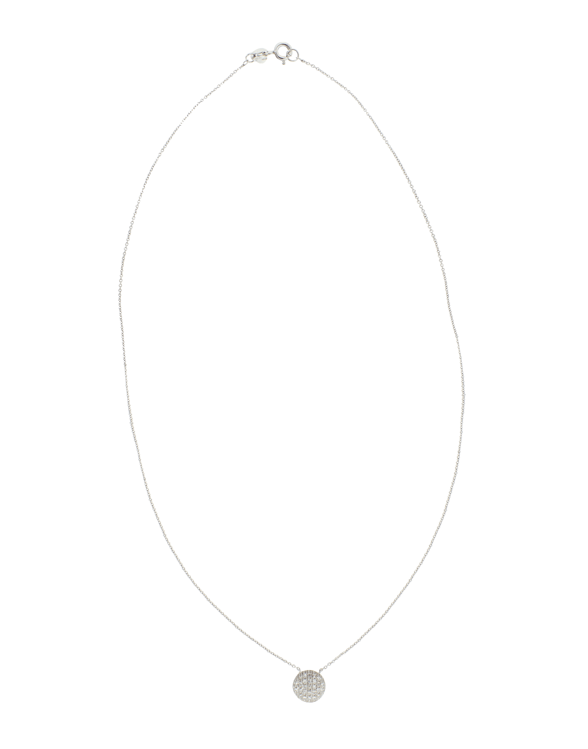 DANA REBECCA DESIGNS-Lauren Joy Medium Diamond Necklace-WHITE GOLD