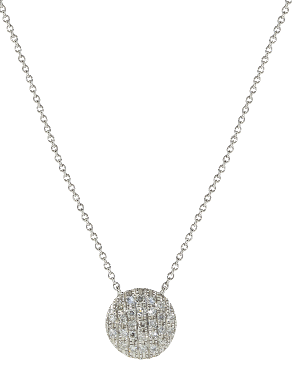 DANA REBECCA DESIGNS-Lauren Joy Medium Diamond Necklace-WHITE GOLD