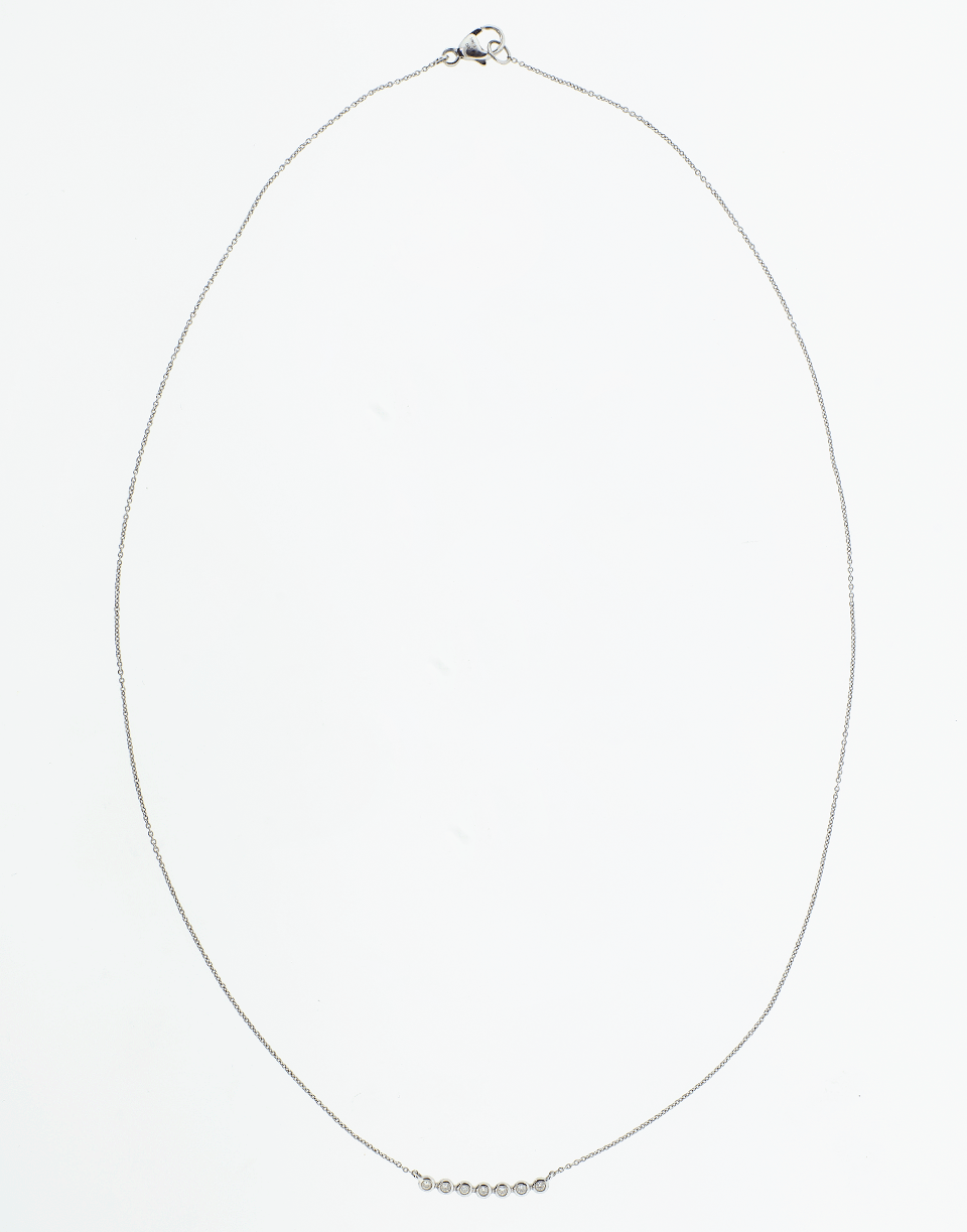 DANA REBECCA DESIGNS-Lulu Jack Diamond Necklace-WHITE GOLD