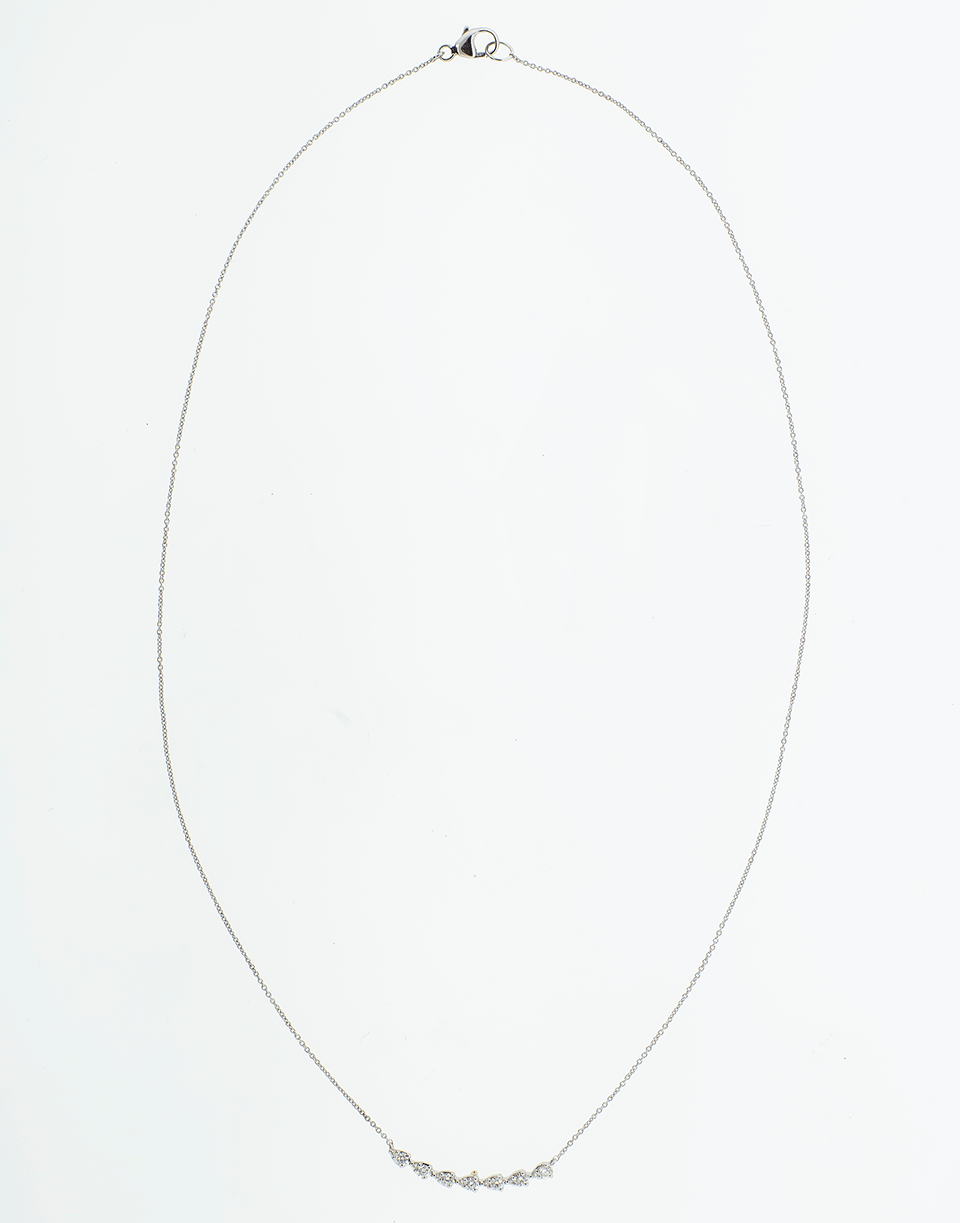 DANA REBECCA DESIGNS-Sophia Ryan Diamond Bar Necklace-WHITE GOLD