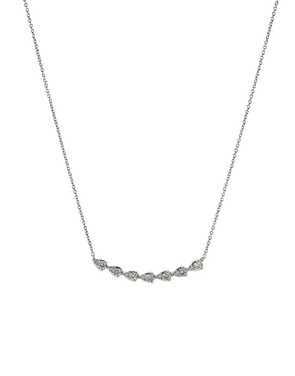 DANA REBECCA DESIGNS-Sophia Ryan Diamond Bar Necklace-WHITE GOLD