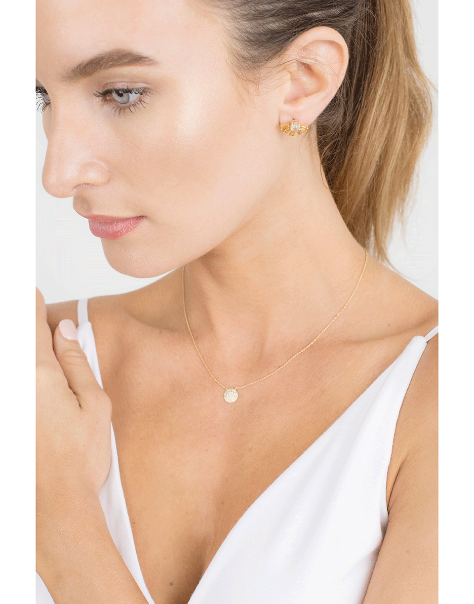 DANA REBECCA DESIGNS-Lauren Joy Medium Necklace-YELLOW GOLD