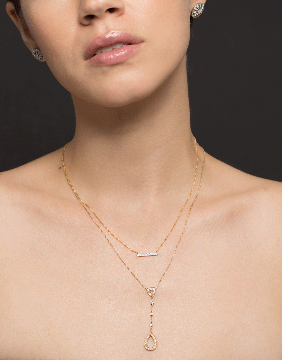 DANA REBECCA DESIGNS-Lori Page Lariat Necklace-YELLOW GOLD