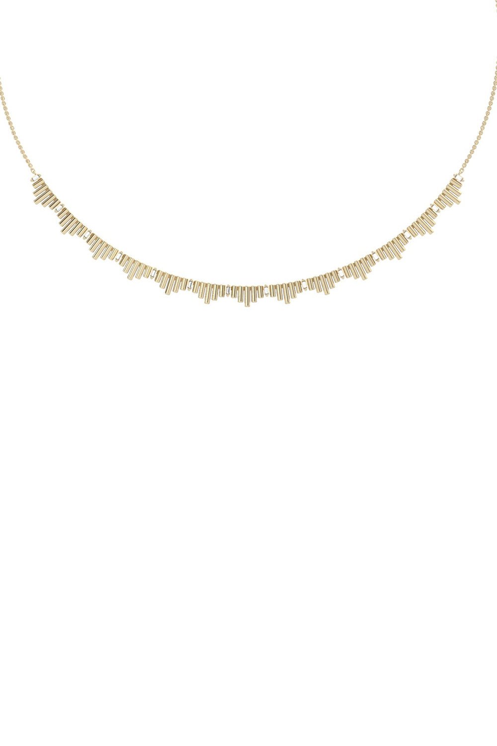 DANA REBECCA DESIGNS-Melody Eden Tennis Necklace-YELLOW GOLD
