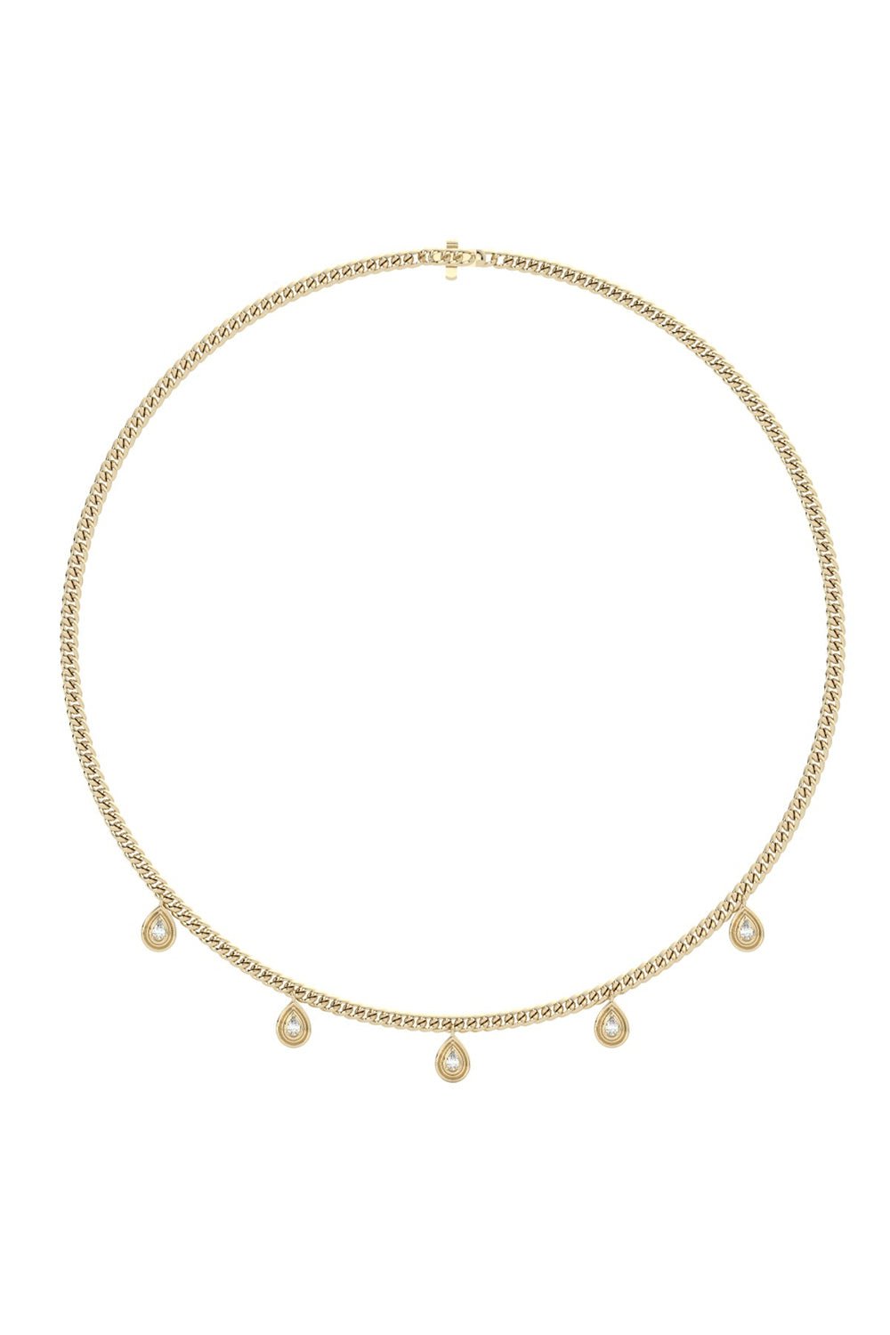 DANA REBECCA DESIGNS-Nana Bernice Necklace-YELLOW GOLD
