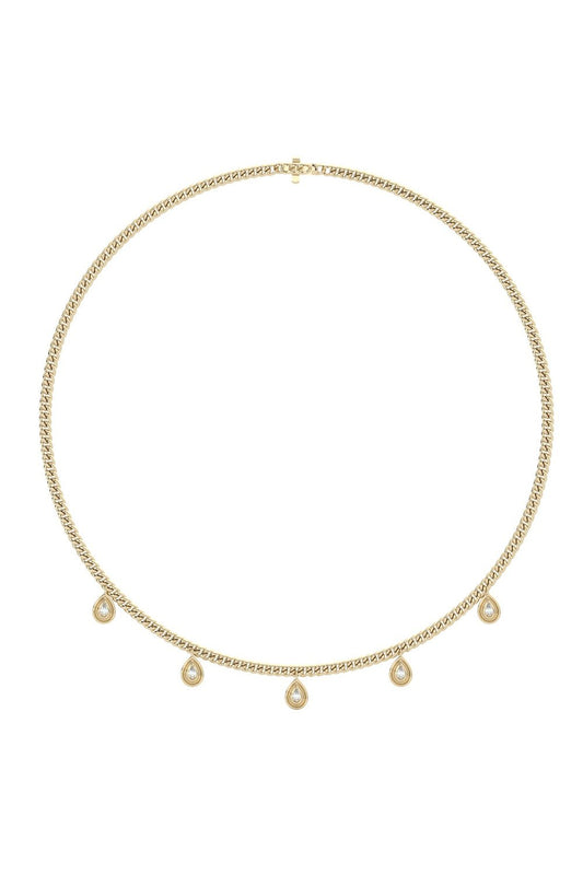 DANA REBECCA DESIGNS-Nana Bernice Necklace-YELLOW GOLD