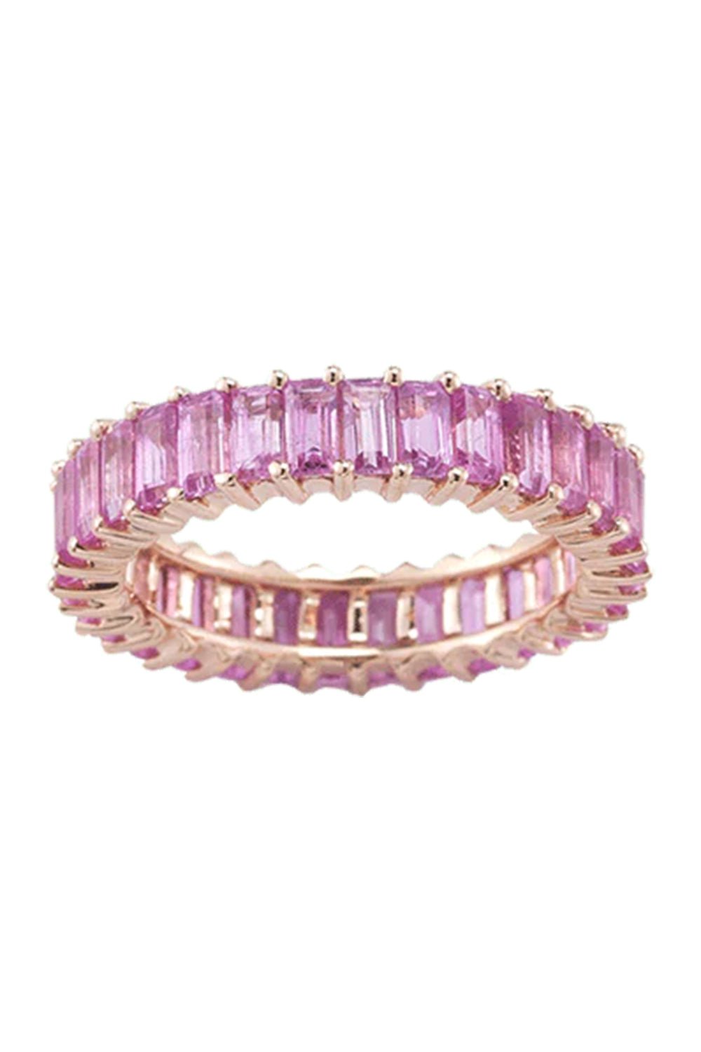 DANA REBECCA DESIGNS-Kristyn Kylie Pink Sapphire Band-