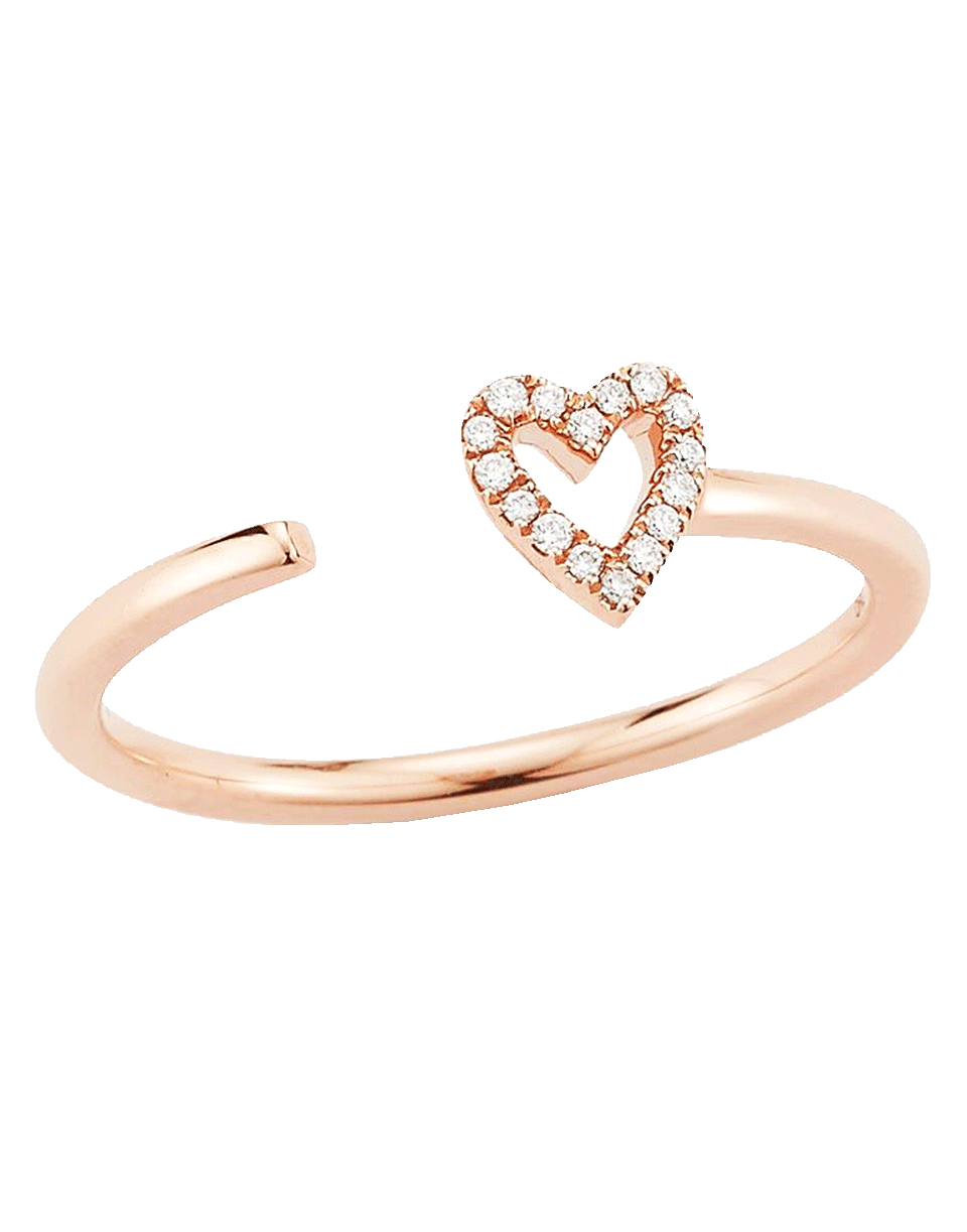 DANA REBECCA DESIGNS-Diamond Pave Heart Ring-