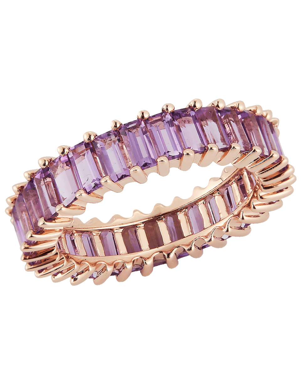 DANA REBECCA DESIGNS-Kristyn Kylie Amethyst Eternity Band-ROSE GOLD