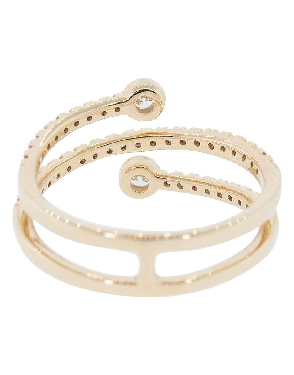 DANA REBECCA DESIGNS-Lulu Jack Bezel and Pave Diamond Ring-ROSE GOLD