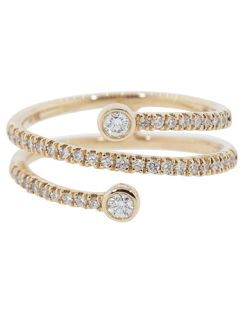 DANA REBECCA DESIGNS-Lulu Jack Bezel and Pave Diamond Ring-ROSE GOLD