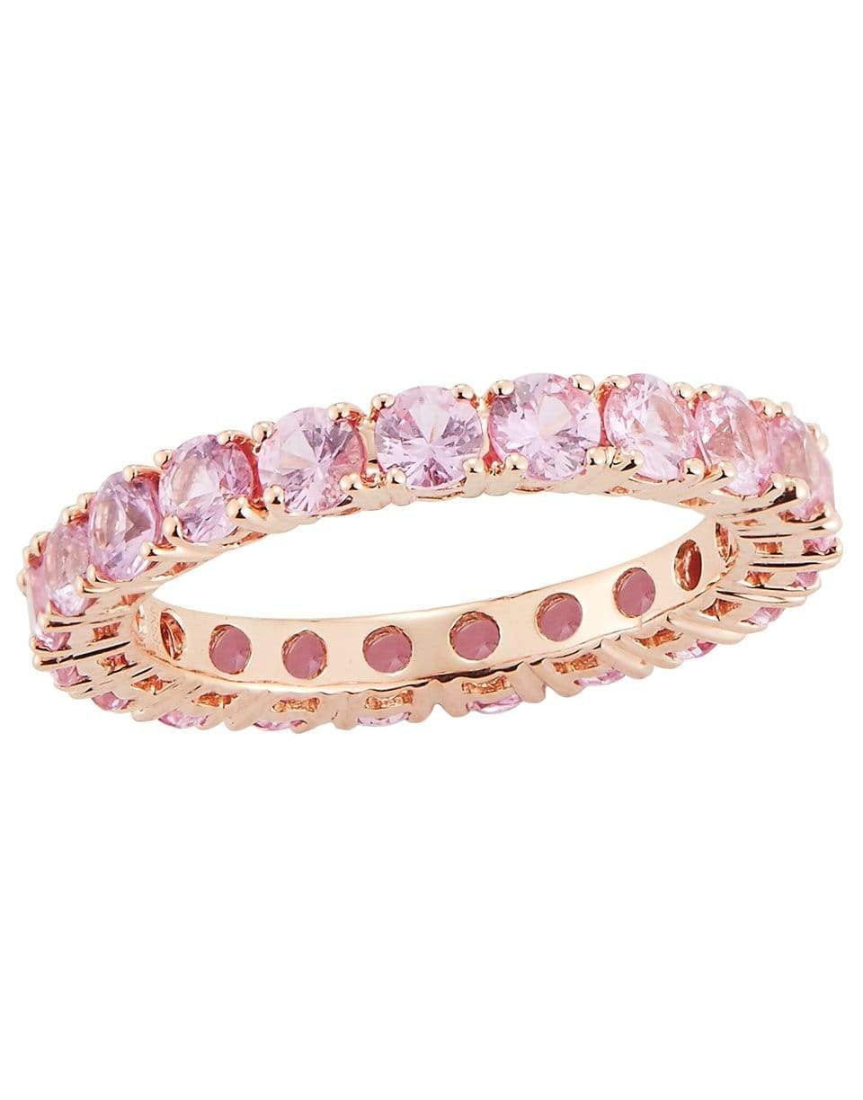 DANA REBECCA DESIGNS-Pink Sapphire Eternity Ring-ROSE GOLD
