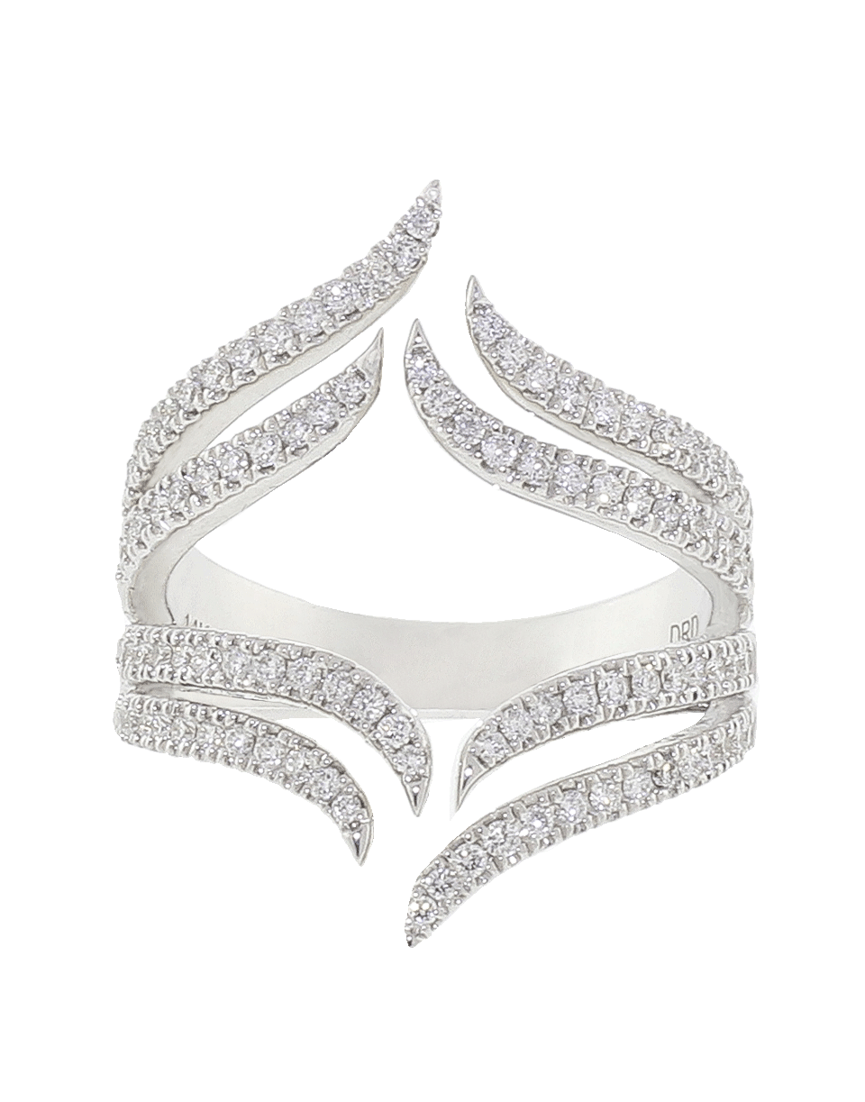 DANA REBECCA DESIGNS-Sarah Leah Diamond Ring-WHITE GOLD