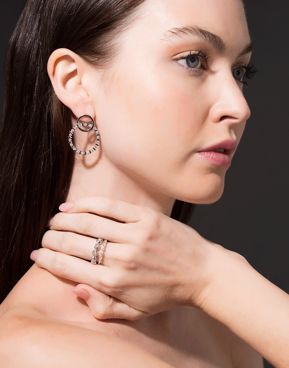 DANA REBECCA DESIGNS-Sophia Ryan Diamond Stacking Ring-WHITE GOLD