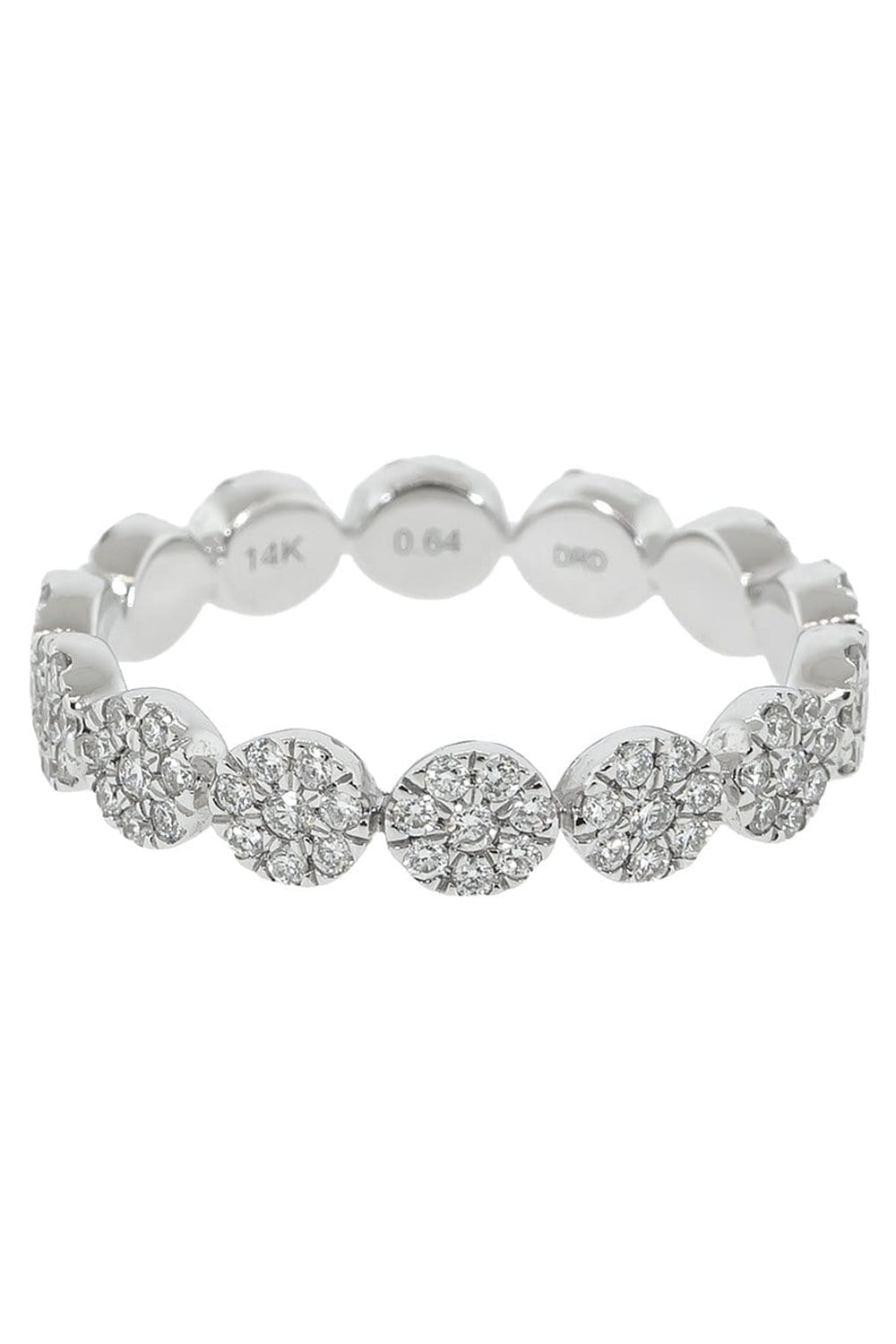 DANA REBECCA DESIGNS-Taylor Beth Diamond Eternity Ring-WHITE GOLD