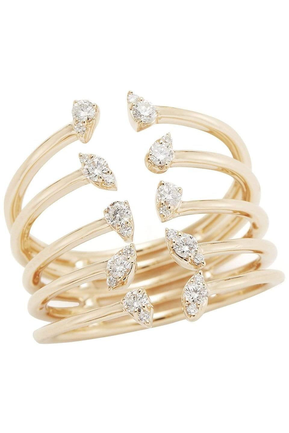 DANA REBECCA DESIGNS-Diamond Ring-YELLOW GOLD
