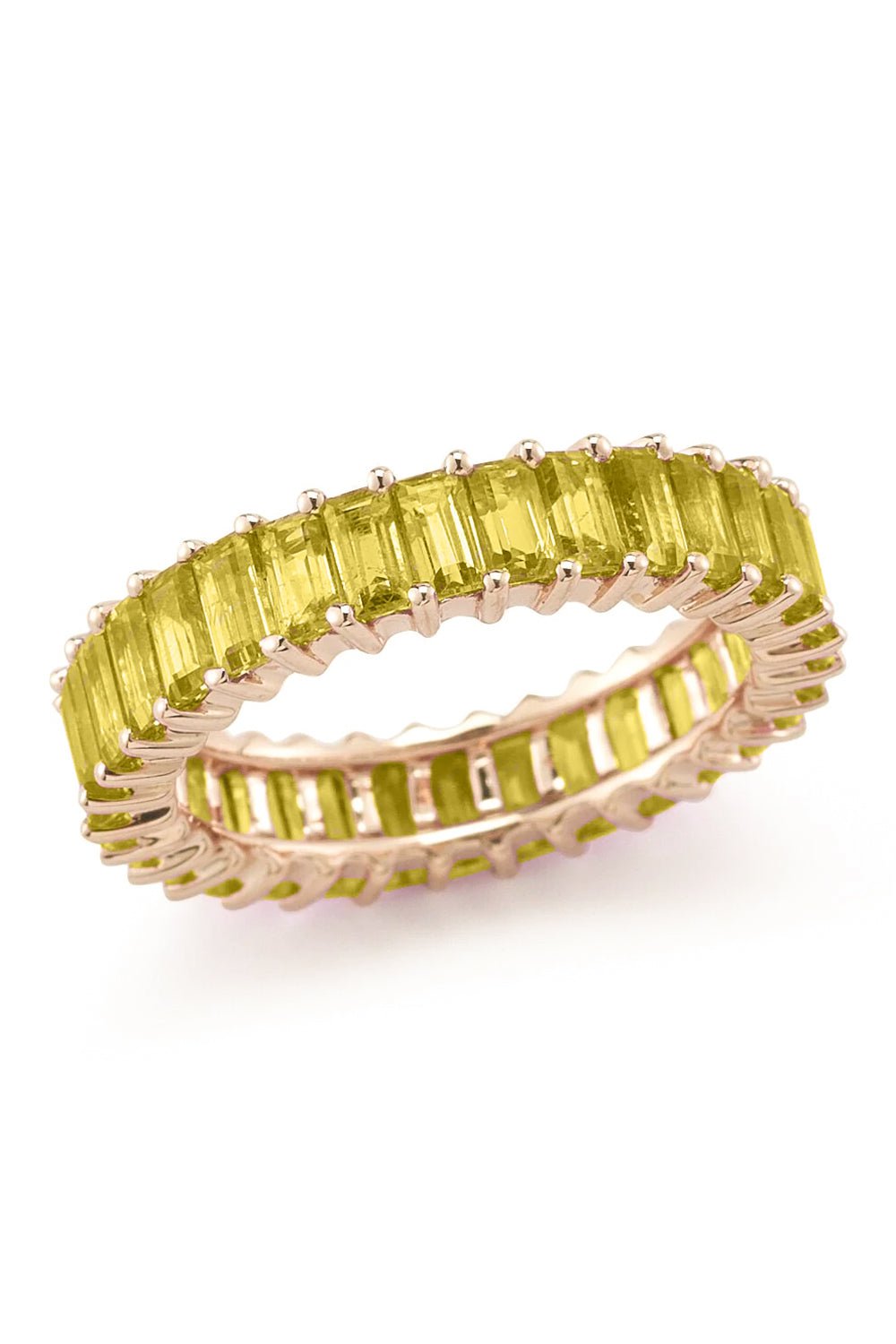 DANA REBECCA DESIGNS-Kristyn Kylie Yellow Sapphire Baguette Ring-